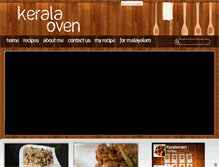 Tablet Screenshot of keralaoven.com